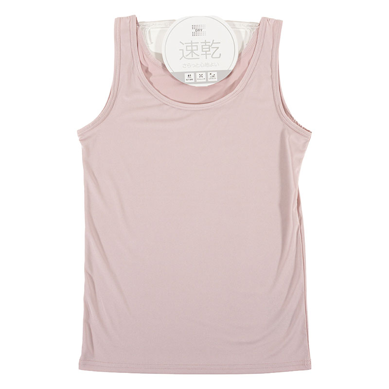 レディース DRYインナー タンクトップ ピンク