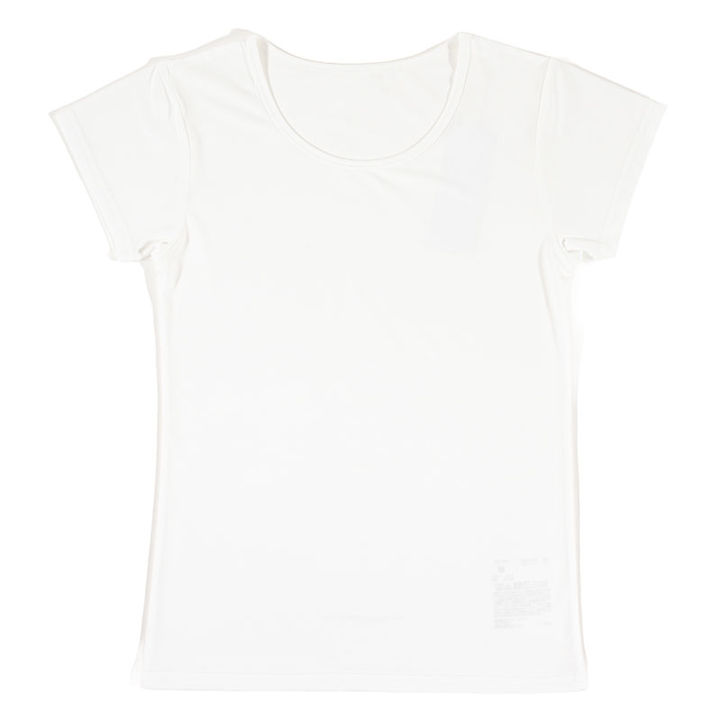 レディース DRYインナー フレンチ袖 オフホワイト