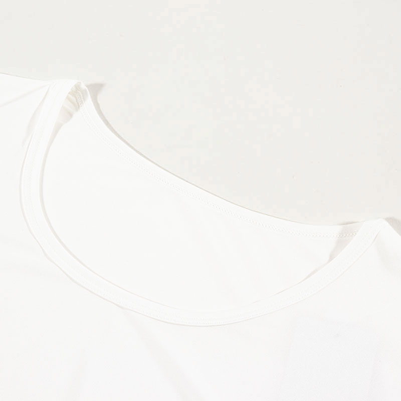 レディース DRYインナー フレンチ袖 オフホワイト