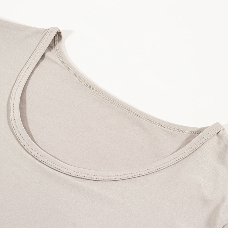 レディース DRYインナー フレンチ袖 グレージュ