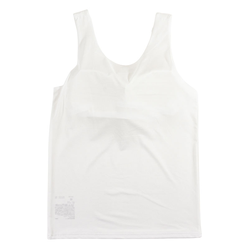 レディース DRYカップ付インナー タンクトップ オフホワイト