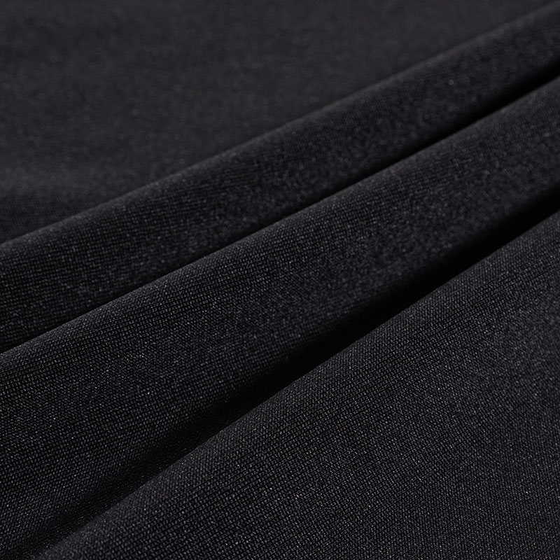 レディース DRYカップ付インナー フレンチ袖 ブラック