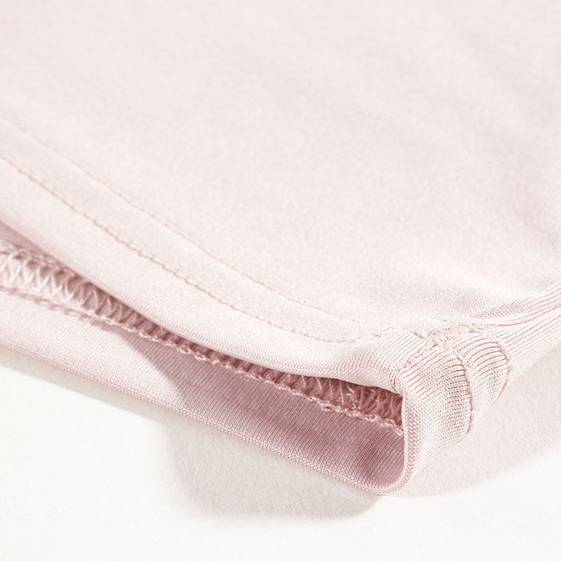 レディース DRYカップ付インナー フレンチ袖 ピンク