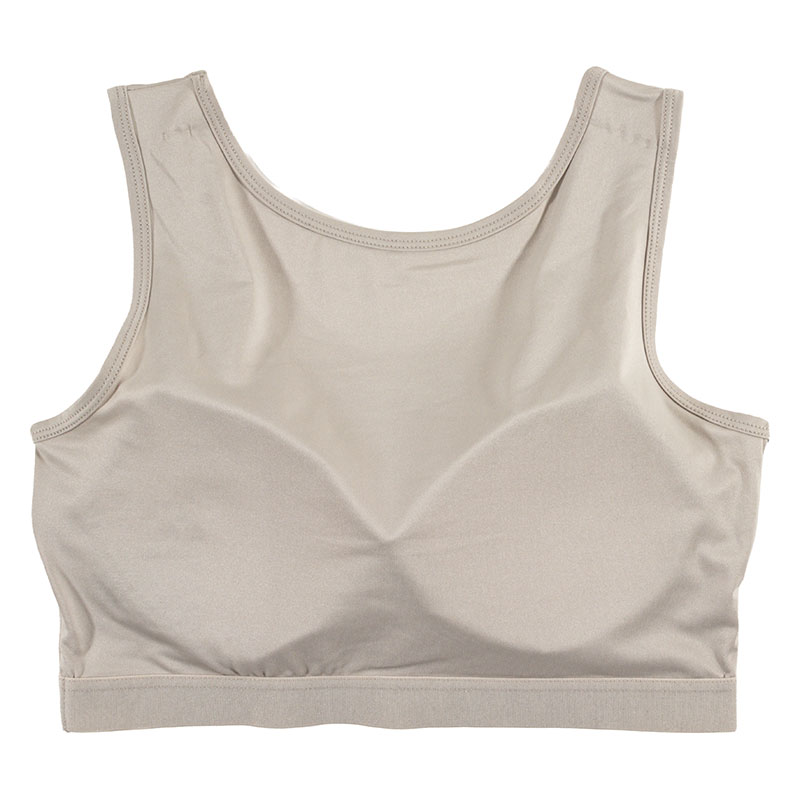 レディース DRYインナー ハーフトップ グレージュ