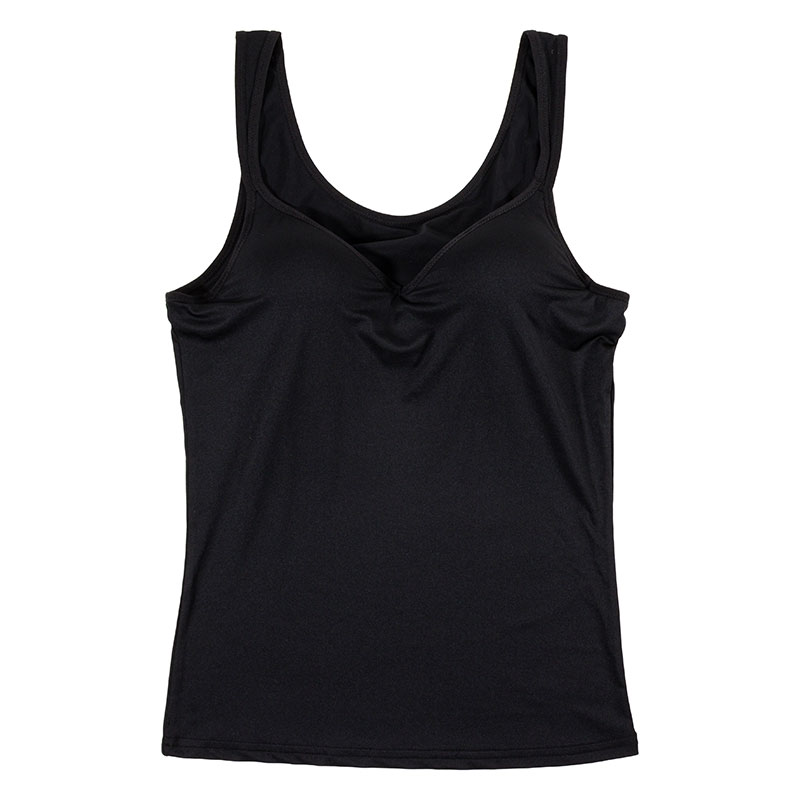 レディース モールドカップインナー タンクトップ ブラック