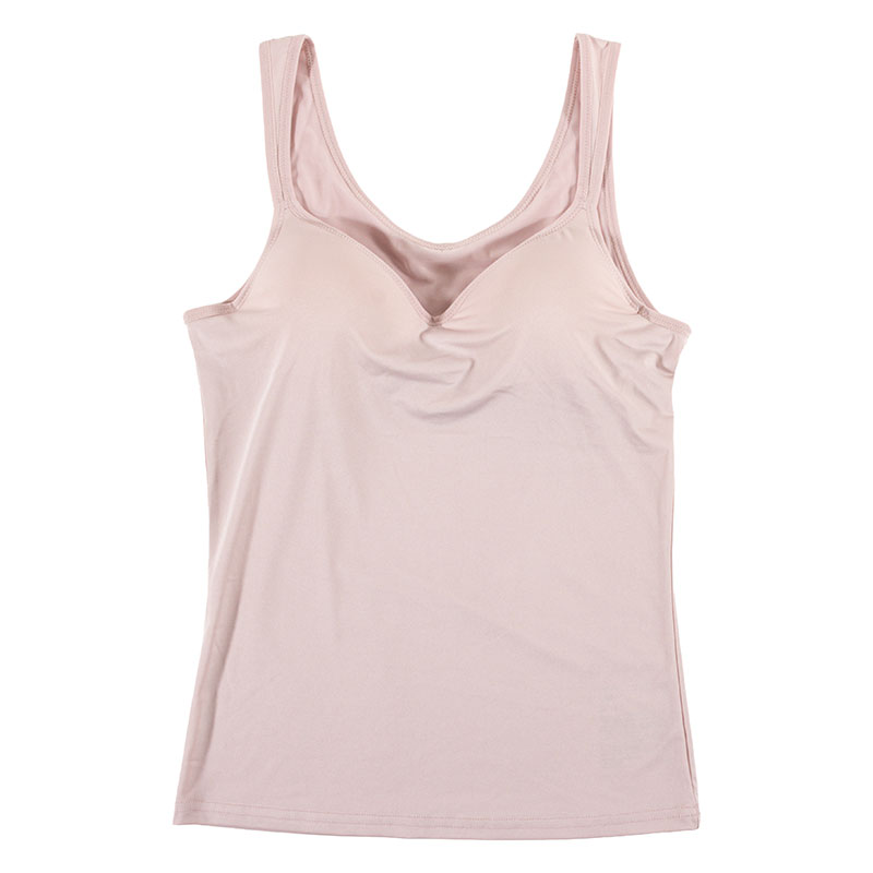 レディース モールドカップインナー タンクトップ ピンク