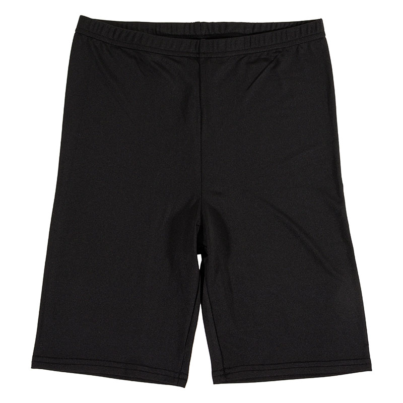 レディース UVカット インナー レギンス 3分丈 ブラック