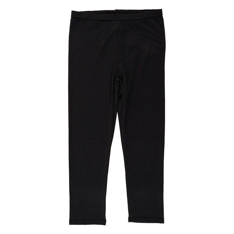 レディース UVカット インナー レギンス 7分丈 ブラック