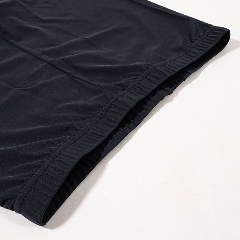 レディース UVカット 冷感 インナー レギンス 1分丈 ブラック