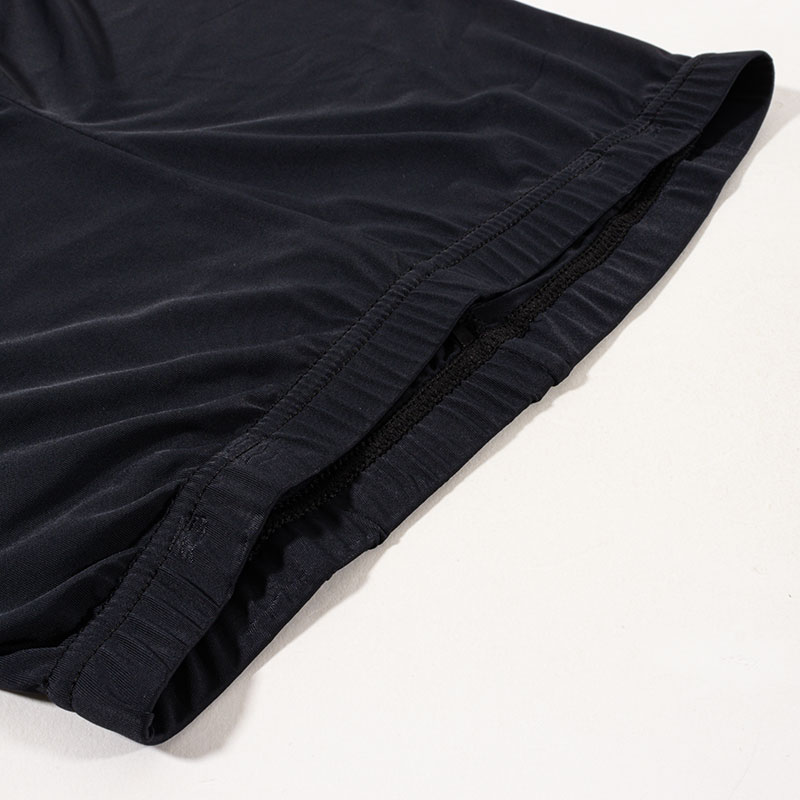 レディース UVカット 冷感 インナー レギンス 10分丈 ブラック