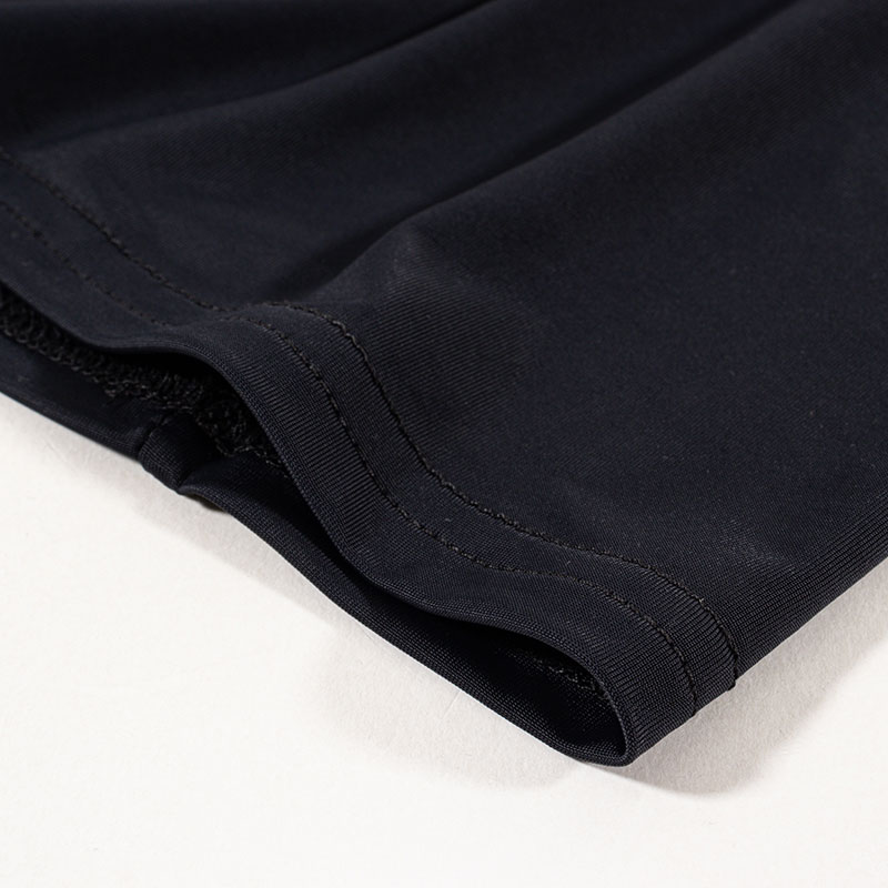 レディース UVカット 冷感 インナー 長袖 ハイネック ブラック