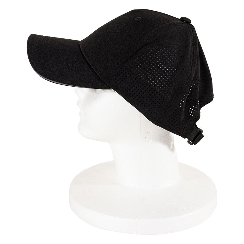 パンチングキャップ F ブラック