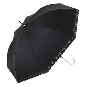 【3月下旬入荷予定】晴雨兼用ヒートカット長傘58 58cm ライトグレー