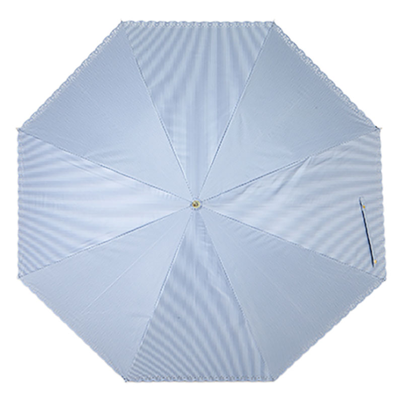 【3月下旬入荷予定】晴雨兼用ヒートカット長傘58 58cm ライトグレー