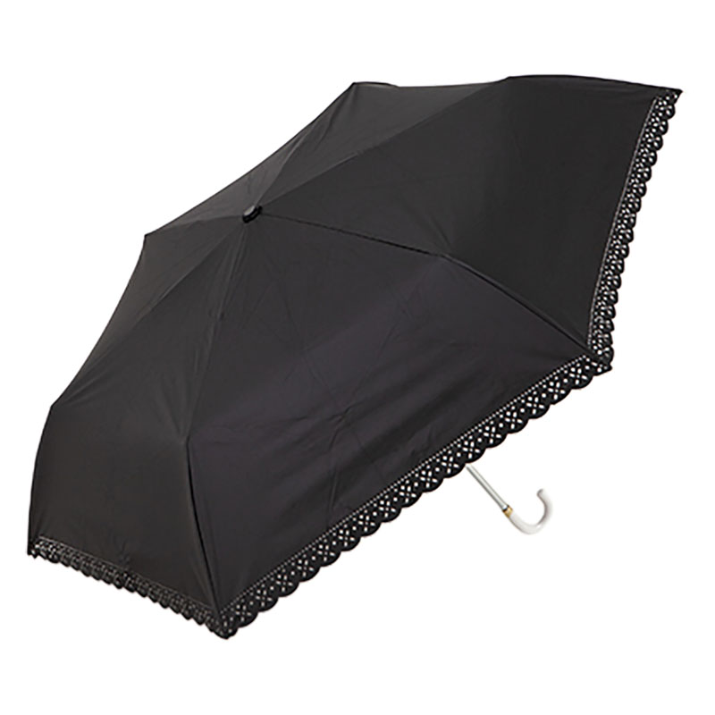 【3月下旬入荷予定】晴雨兼用ヒート折傘55 55cm ライトグレー