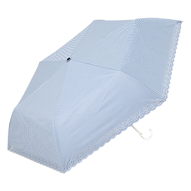 【3月下旬入荷予定】晴雨兼用ヒート折傘55 55cm ライトグレー