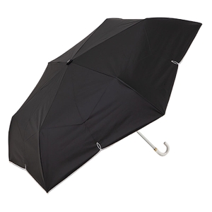 【3月下旬入荷予定】晴雨兼用刺繍折傘55 55cm ブラック