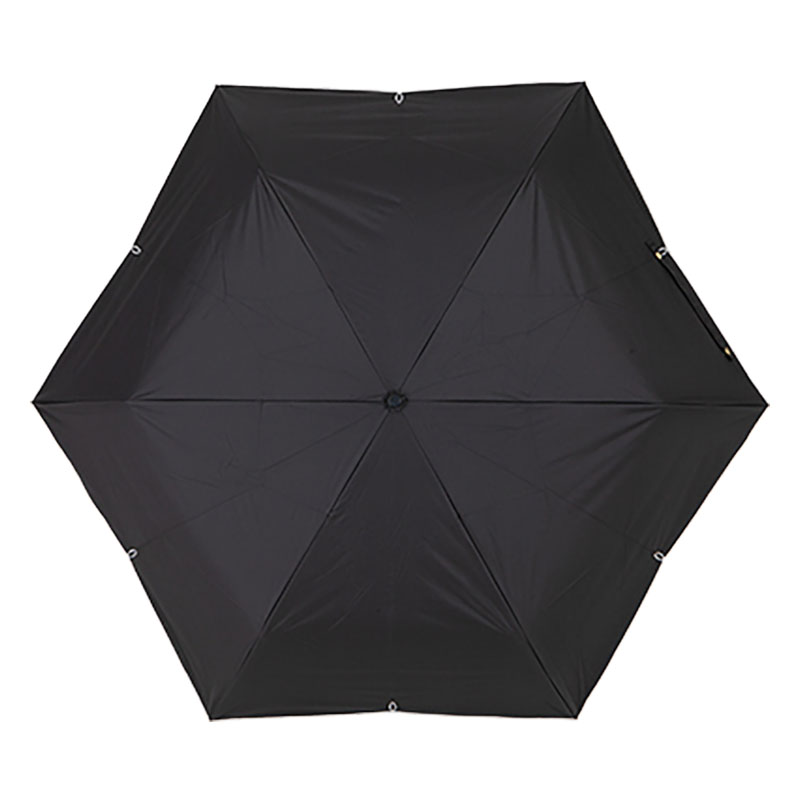【3月下旬入荷予定】晴雨兼用刺繍折傘55 55cm ブラック