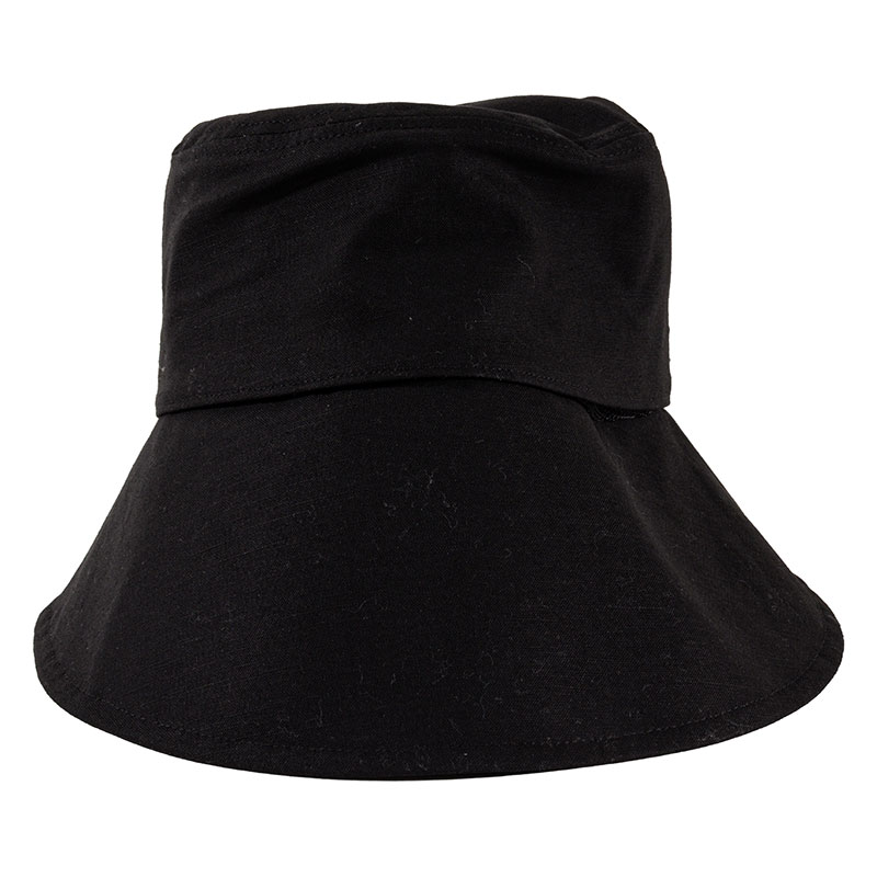 UV完全遮光ハット フリーサイズ 頭周り：約58cm ブラック