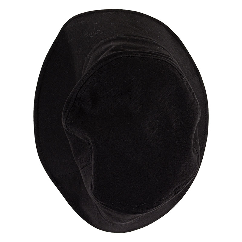 UV完全遮光ハット フリーサイズ 頭周り：約58cm ブラック