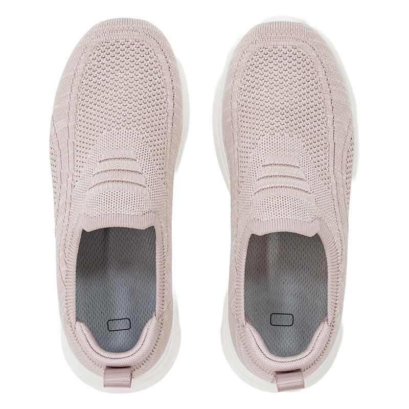 レディース 超軽量 スリッポン ピンク