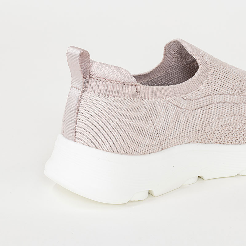 レディース 超軽量 スリッポン ピンク