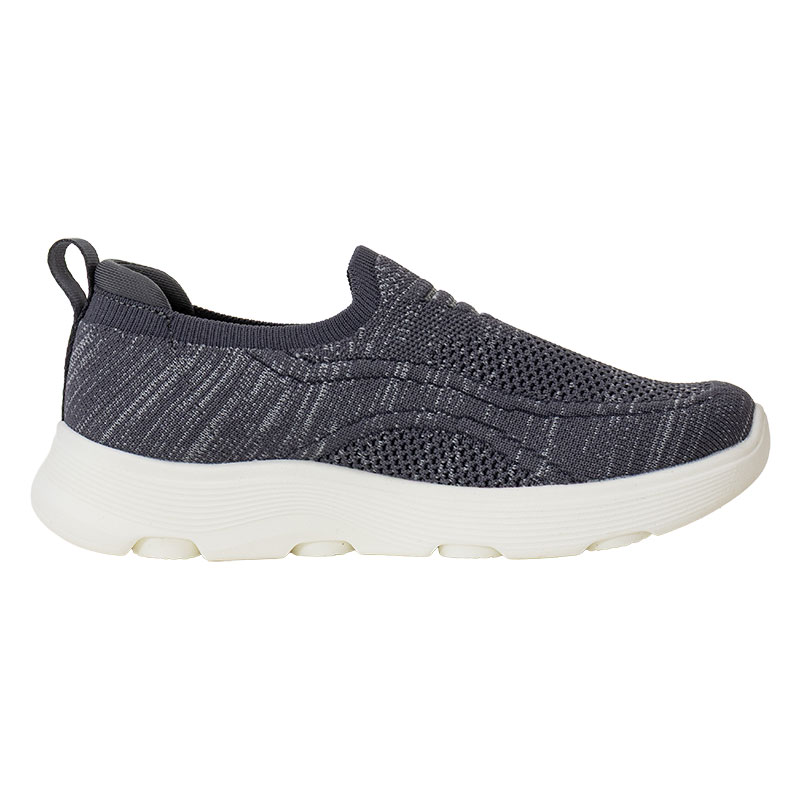 レディース 超軽量 スリッポン グレー