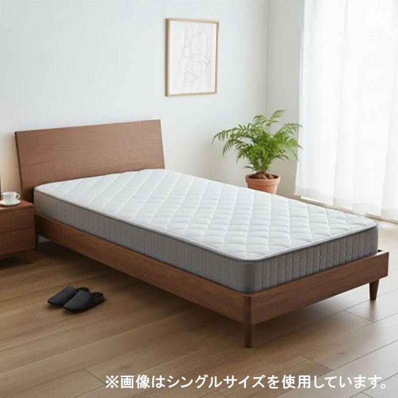 圧縮ポケットコイルマットレス セミダブル