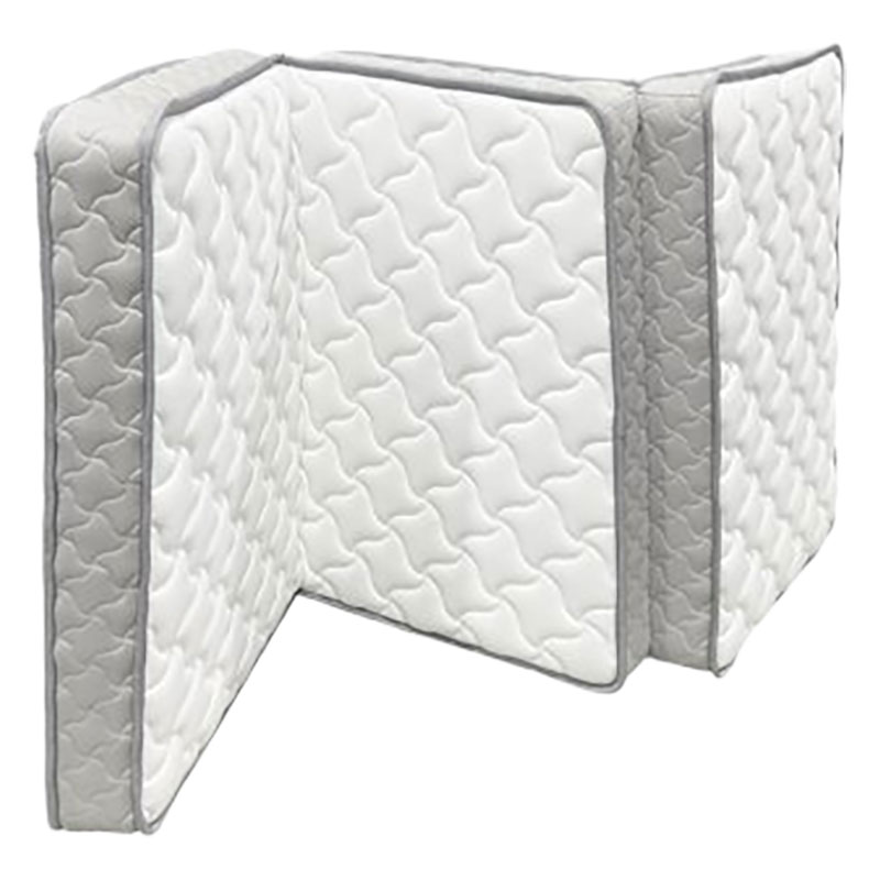 圧縮三つ折りポケットコイルマットレス シングル