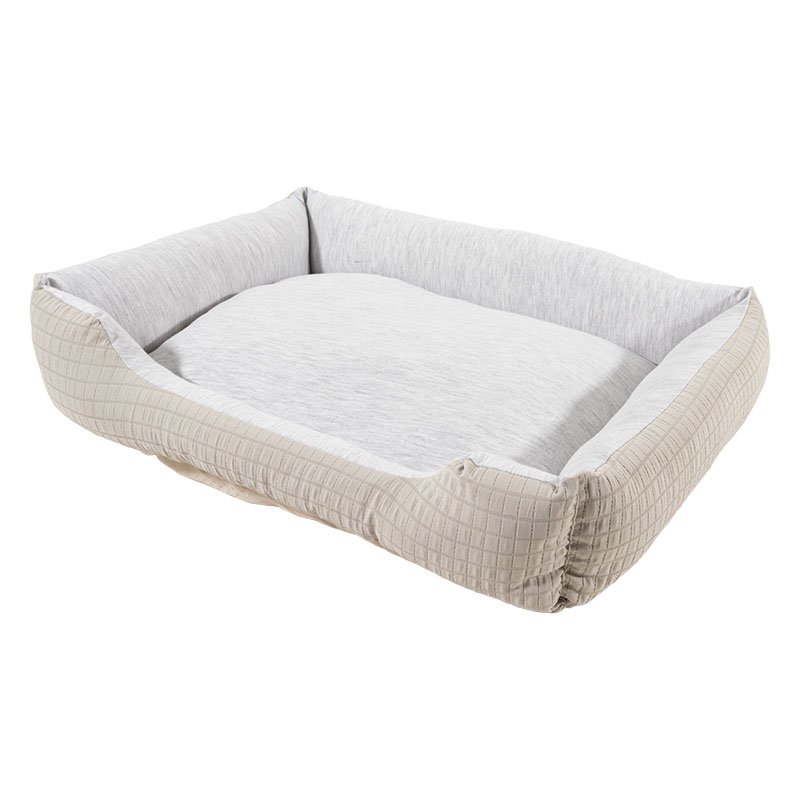 ペットベッド Mサイズ 55×45×14cm グレージュ