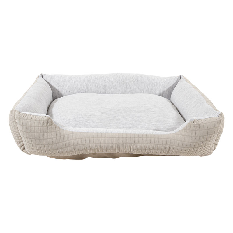 ペットベッド Mサイズ 55×45×14cm グレージュ