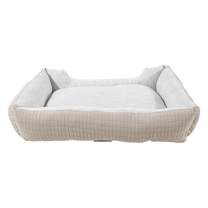 ペットベッド Mサイズ 55×45×14cm グレージュ