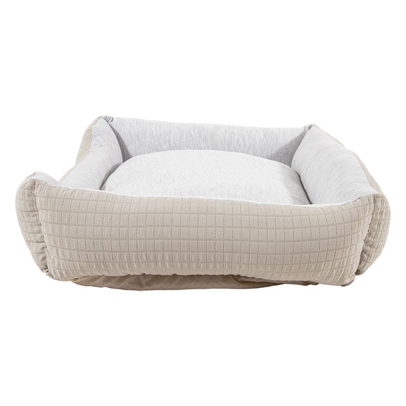 ペットベッド Mサイズ 55×45×14cm グレージュ