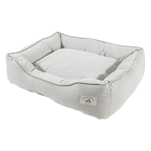 ふわふわペットベッド 50×40×17cm グレー