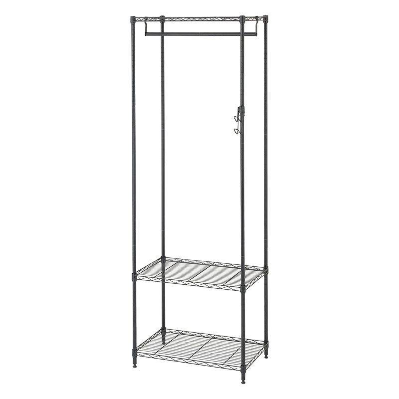 スリムワードローブ60W ブラック MX60-3BK