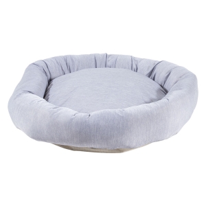 冷感ラウンドベッド 50×50×15cm ブルー