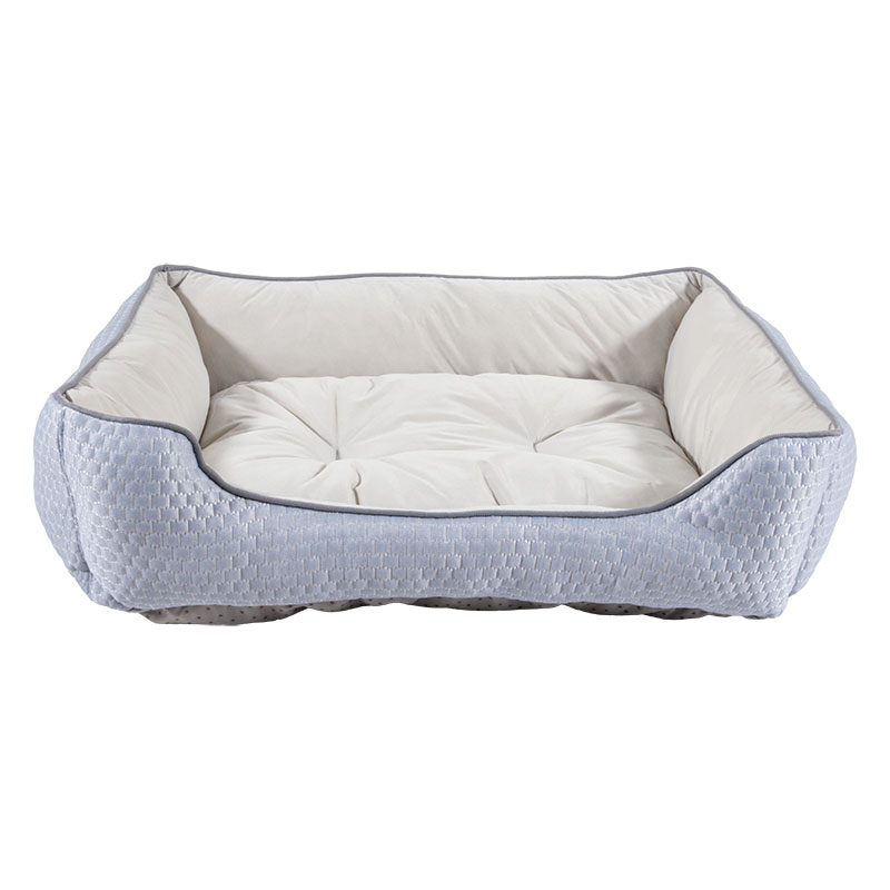 冷感ペットベッド Mサイズ 55×45×14cm パープル