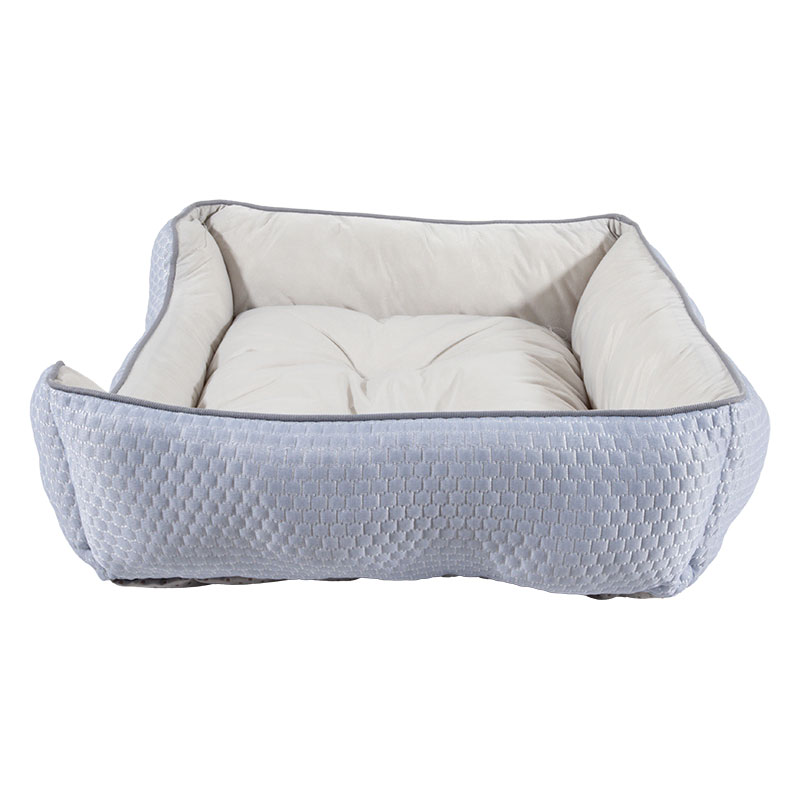 冷感ペットベッド Mサイズ 55×45×14cm パープル