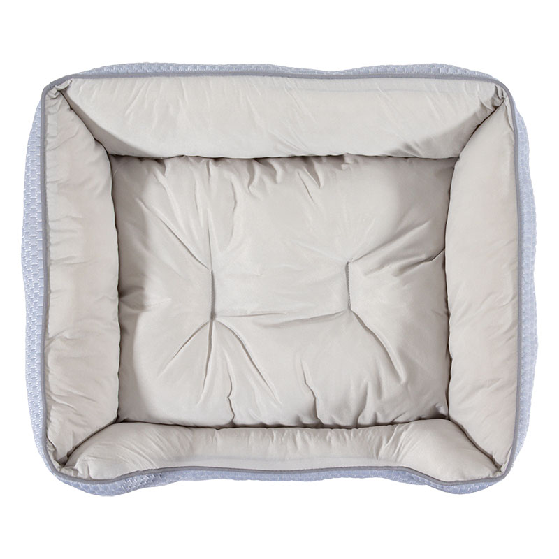 冷感ペットベッド Mサイズ 55×45×14cm パープル