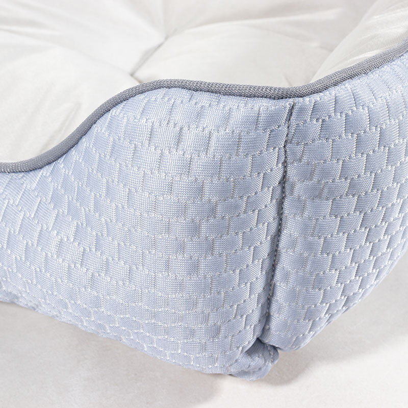 冷感ペットベッド Mサイズ 55×45×14cm パープル