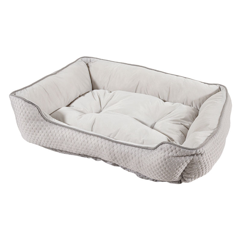 冷感ペットベッド Mサイズ 55×45×14cm グレー