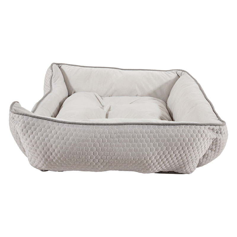 冷感ペットベッド Mサイズ 55×45×14cm グレー