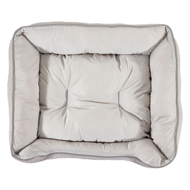 冷感ペットベッド Mサイズ 55×45×14cm グレー