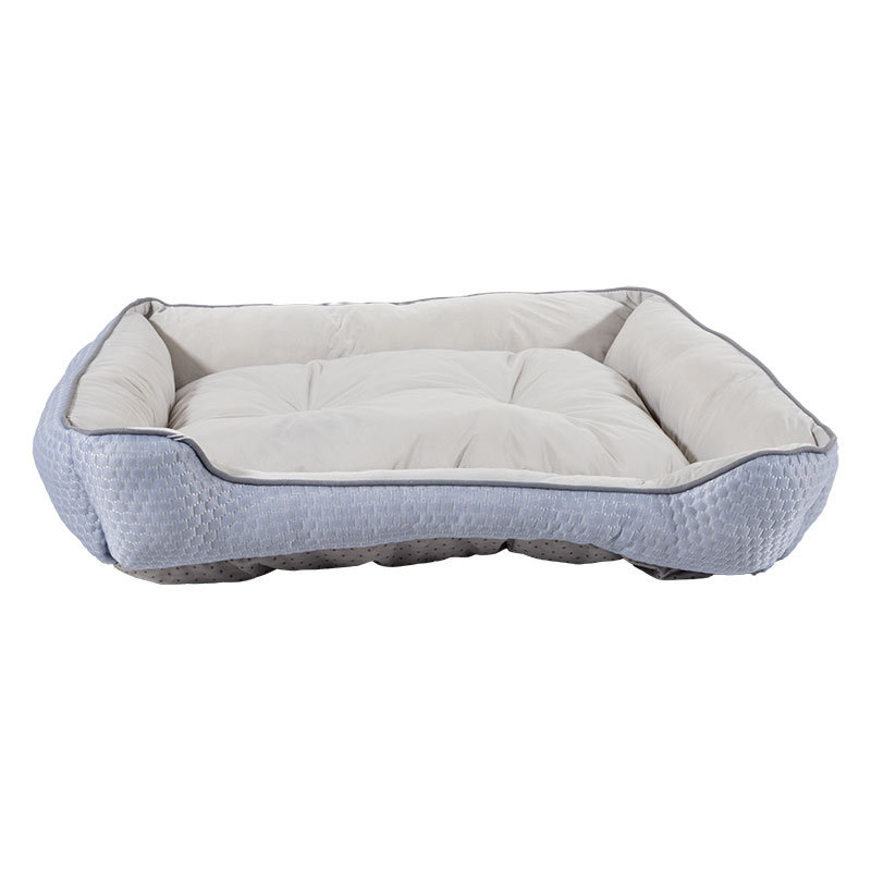 冷感ペットベッド Lサイズ 65×55×14cm パープル