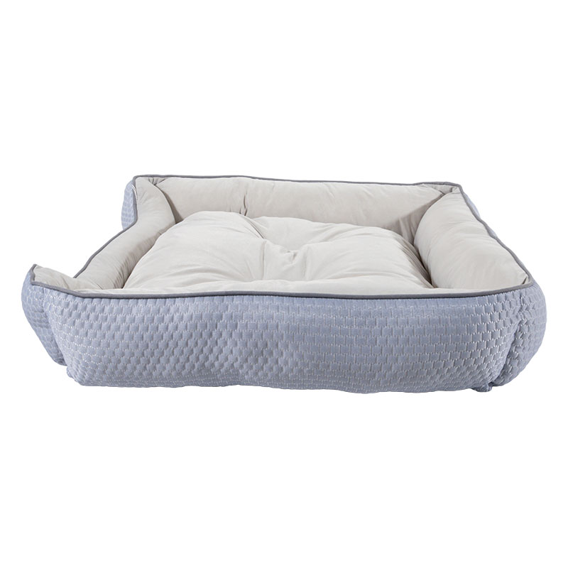 冷感ペットベッド Lサイズ 65×55×14cm パープル