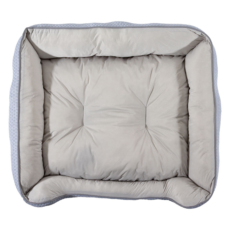 冷感ペットベッド Lサイズ 65×55×14cm パープル