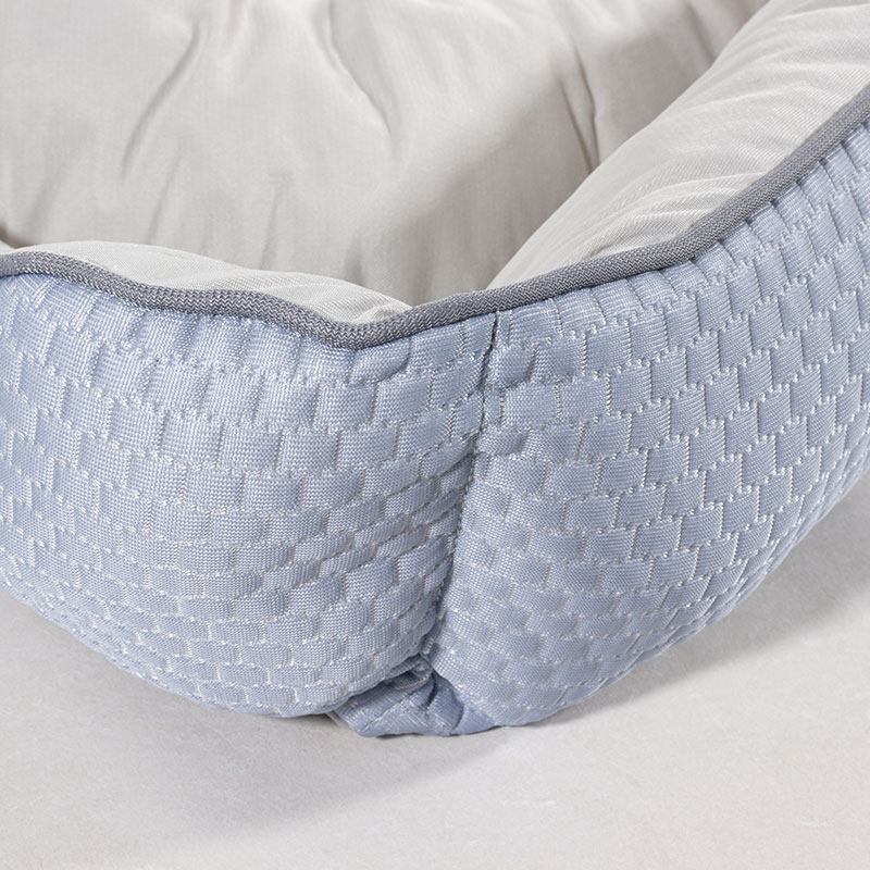 冷感ペットベッド Lサイズ 65×55×14cm パープル