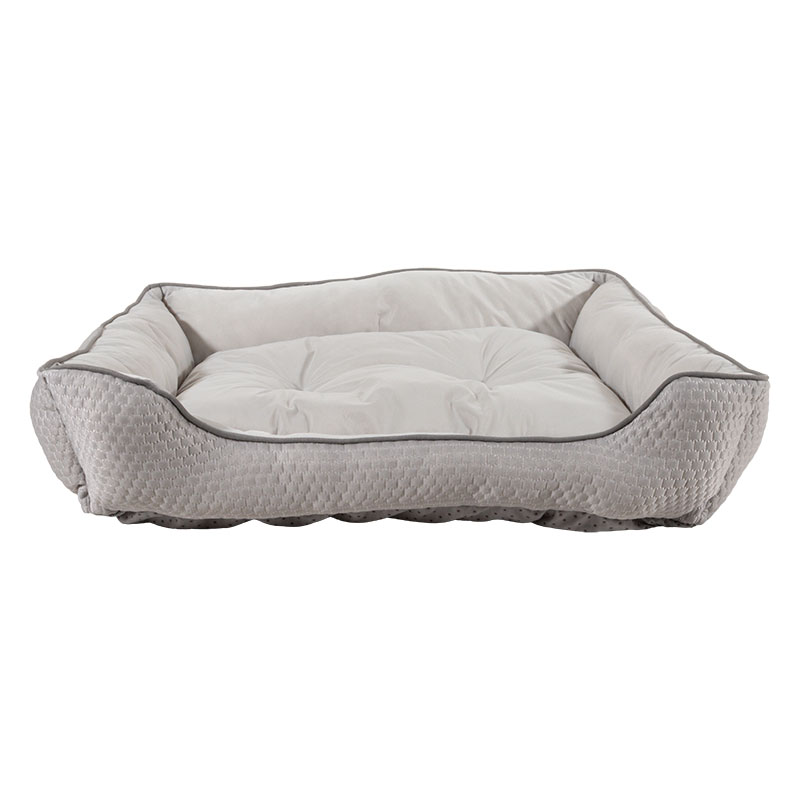 冷感ペットベッド Lサイズ 65×55×14cm グレー