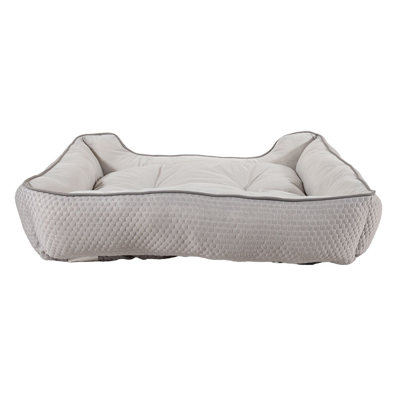 冷感ペットベッド Lサイズ 65×55×14cm グレー