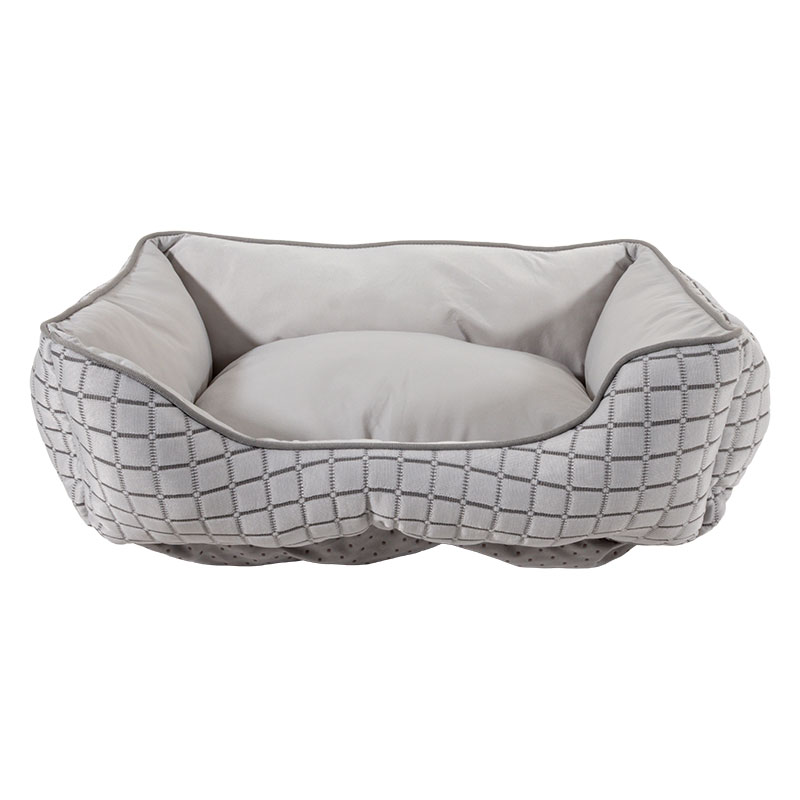 強冷感ペットベッド Sサイズ 45×35×14cm グレー